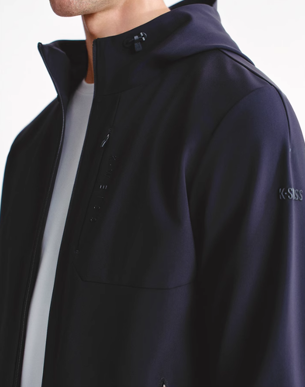 KNIT HOODIE JACKET
