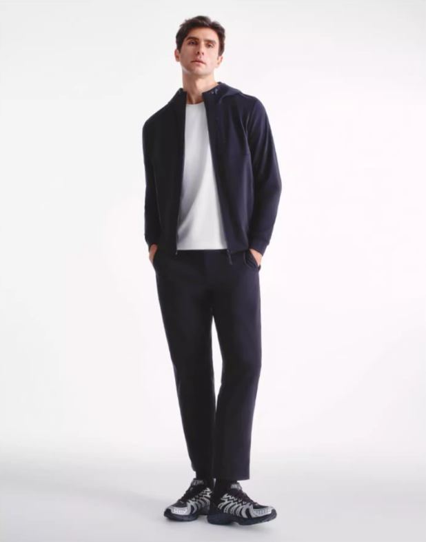 KNIT HOODIE JACKET