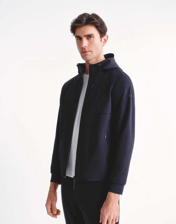 KNIT HOODIE JACKET
