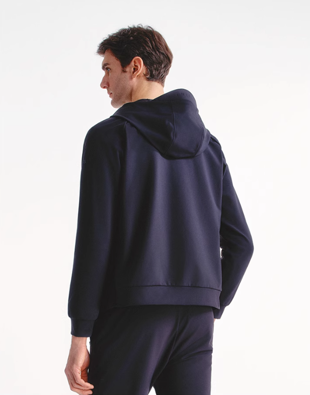 KNIT HOODIE JACKET