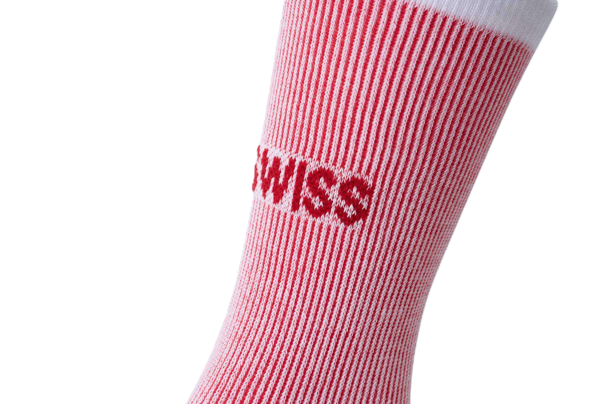FLAT HIGH CREW SOCKS